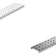 Two Galvanized Pegboard Strips Two Galvanized Pegboard Strips
