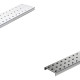 Two Galvanized Pegboard Strips