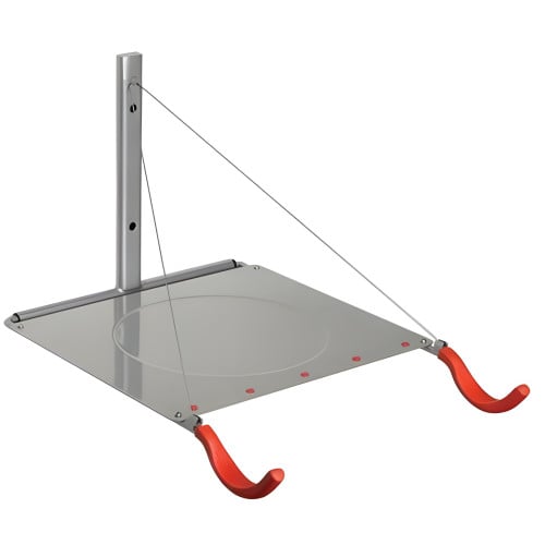 Single Bike Rack with Shelf