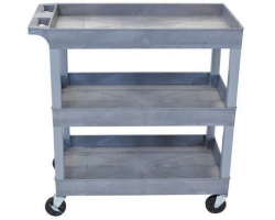 Grey Eco 3 Shelf Tub Cart 