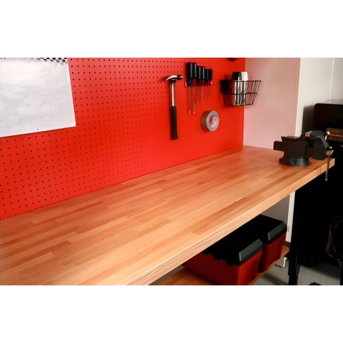 144" Long 2.25" Thick Maple Butcher Block Countertop