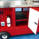 Mobile Aluminum BBQ Grill Cart