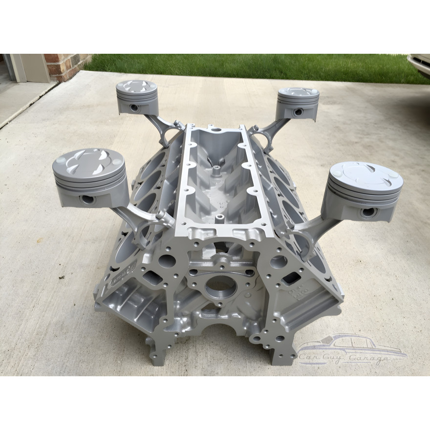 Chevy Engine Block Silver Coffee Table Chevy Engine Block Silver Coffee Table