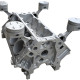 Chevy Engine Block Silver Coffee Table