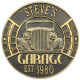 Personalized Cast Aluminum Vintage Car Garage Plaque Personalized Cast Aluminum Vintage Car Garage Plaque