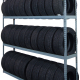 Three Tier Tire Shelving for 27 to 33 Tires