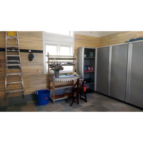 Aluminum Garage Closets