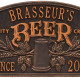 Personalized Cast Aluminum Quality Crafted Beer Arch Plaque