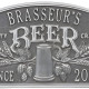 Personalized Cast Aluminum Quality Crafted Beer Arch Plaque