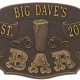Personalized Cast Aluminum Established Bar Plaque Personalized Cast Aluminum Established Bar Plaque