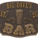 Personalized Cast Aluminum Established Bar Plaque