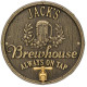 Personalized Cast Aluminum Oak Barrel Beer Pub Plaque