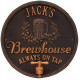 Personalized Cast Aluminum Oak Barrel Beer Pub Plaque