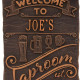 Personalized Cast Aluminum Tap Room Brew Pub Plaque