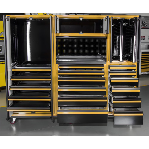 8ft wide 6.5 ft tall Custom Aluminum Tool Box