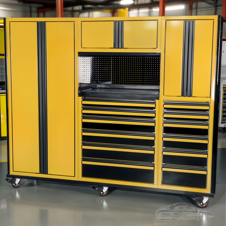 8ft wide 6.5 ft tall Custom Aluminum Tool Box