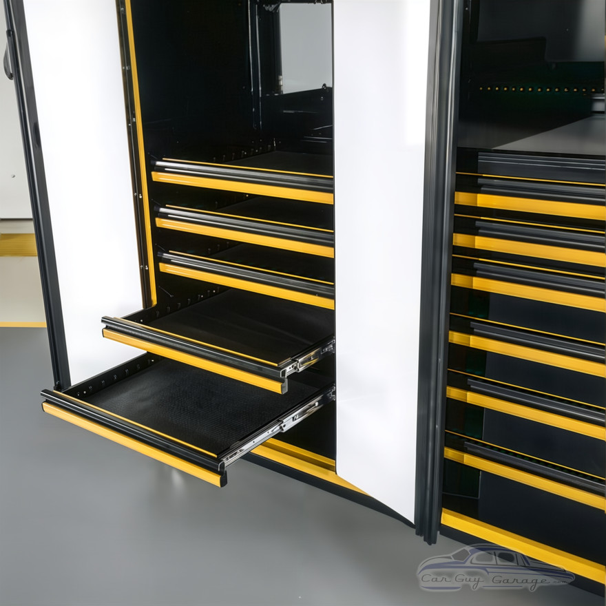 8ft wide 6.5 ft tall Custom Aluminum Tool Box