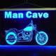 Personalized LED Color Changing Motorcycle Sign