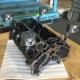 Chevy Engine Block Black and Chrome Coffee Table Chevy Engine Block Black and Chrome Coffee Table