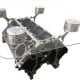 Chevy Engine Block Black and Chrome Coffee Table Chevy Engine Block Black and Chrome Coffee Table