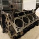 Chevy Engine Block Black and Chrome Coffee Table