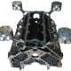 Chevy Engine Block Black and Chrome Coffee Table Chevy Engine Block Black and Chrome Coffee Table
