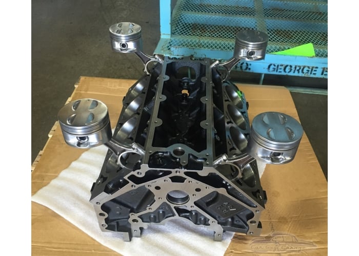 Chevy Engine Block Black and Chrome Coffee Table
