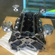 Chevy Engine Block Black and Chrome Coffee Table