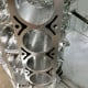 Chevy Engine Block Chrome Coffee Table Chevy Engine Block Chrome Coffee Table