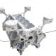 Chevy Engine Block Chrome Coffee Table Chevy Engine Block Chrome Coffee Table