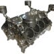 Chevy Engine Block Chrome Coffee Table