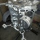 Chevy Engine Block Chrome Coffee Table