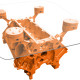 Chevy Engine Block Custom Color Coffee Table Chevy Engine Block Custom Color Coffee Table