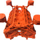 Chevy Engine Block Custom Color Coffee Table Chevy Engine Block Custom Color Coffee Table