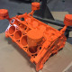 Chevy Engine Block Custom Color Coffee Table Chevy Engine Block Custom Color Coffee Table