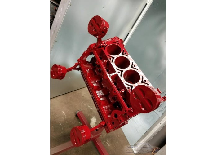 Chevy Engine Block Custom Color Coffee Table