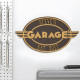 Personalized Cast Aluminum Oval Garage Plaque Personalized Cast Aluminum Oval Garage Plaque