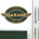 Personalized Cast Aluminum Oval Garage Plaque Personalized Cast Aluminum Oval Garage Plaque
