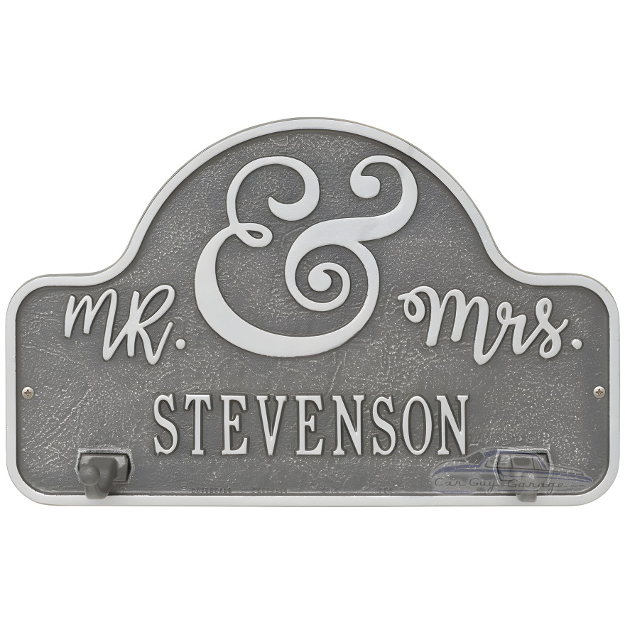Cast Aluminum Personalized Key Hook Cast Aluminum Personalized Key Hook