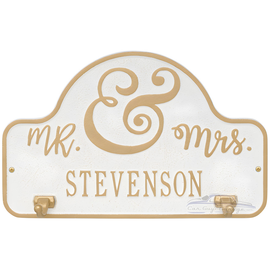 Cast Aluminum Personalized Key Hook Cast Aluminum Personalized Key Hook