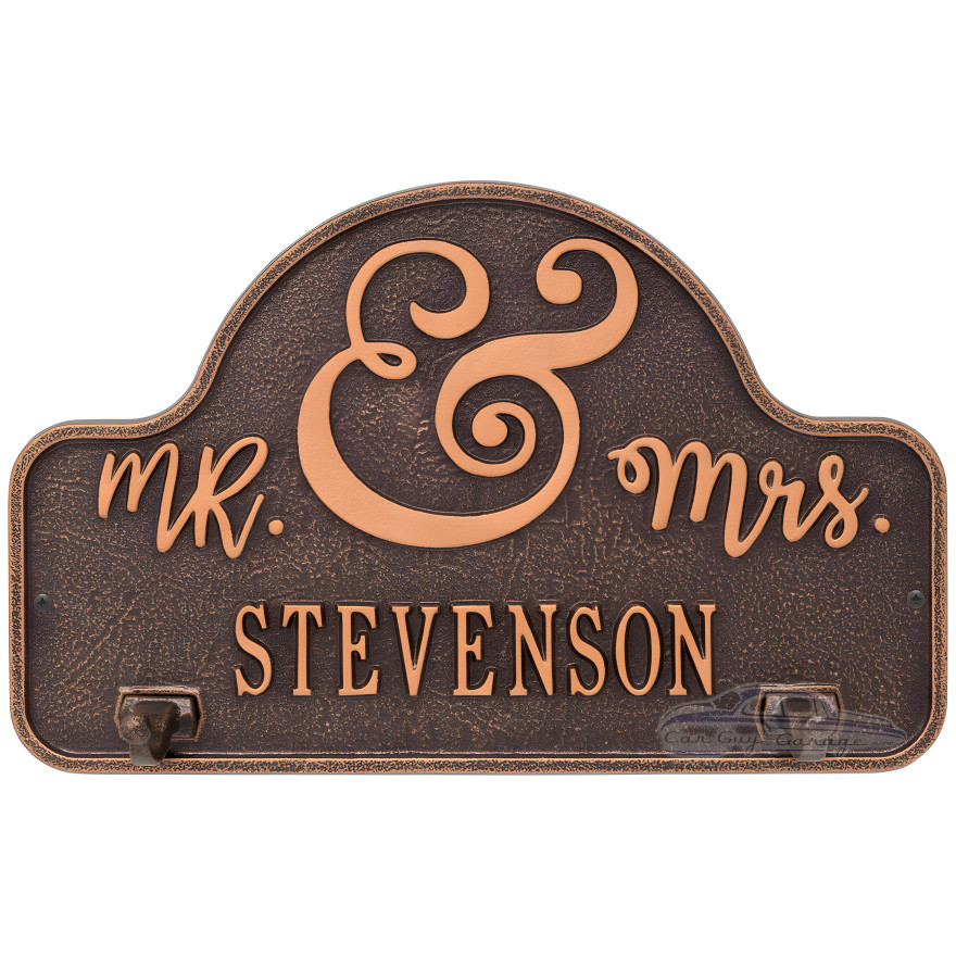 Cast Aluminum Personalized Key Hook Cast Aluminum Personalized Key Hook