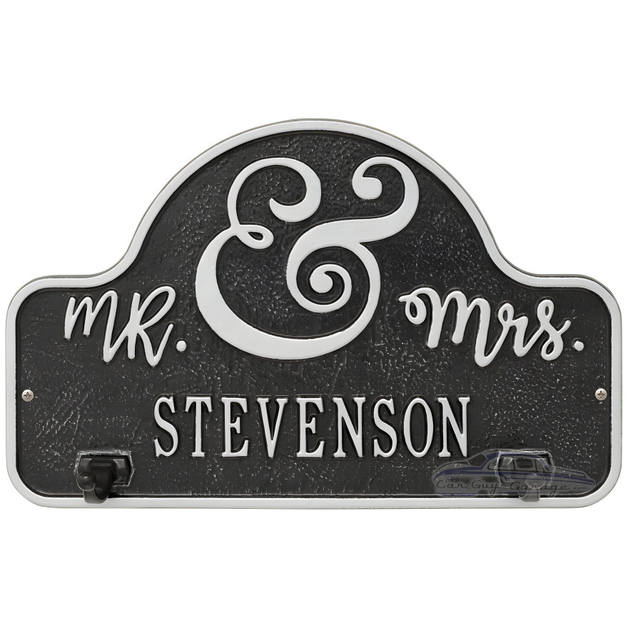 Cast Aluminum Personalized Key Hook Cast Aluminum Personalized Key Hook