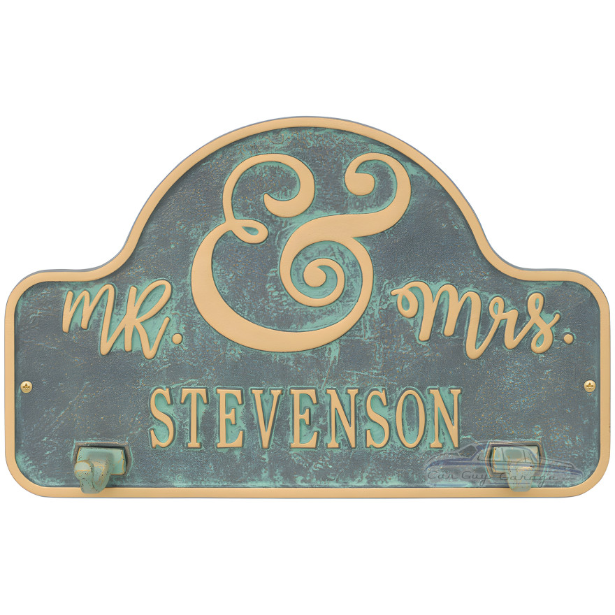 Cast Aluminum Personalized Key Hook Cast Aluminum Personalized Key Hook