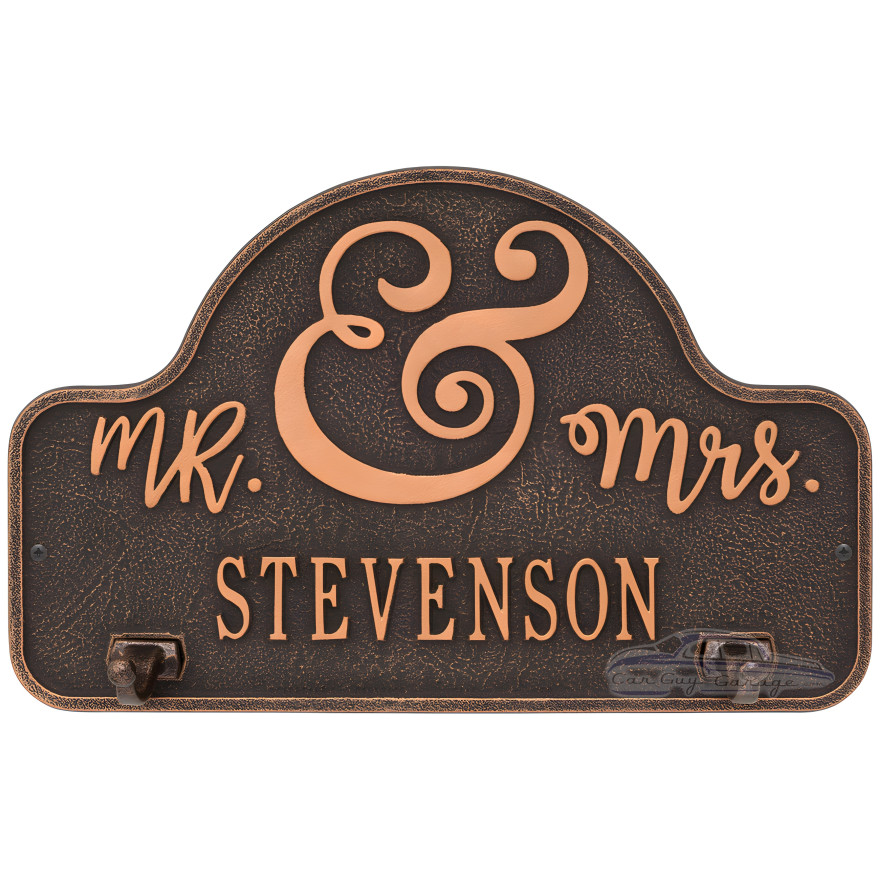 Cast Aluminum Personalized Key Hook Cast Aluminum Personalized Key Hook