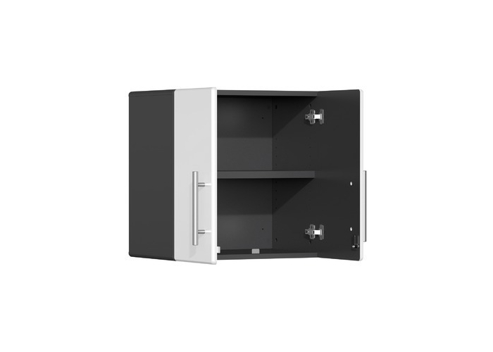 White Modular 2-Door Wall Cabinet