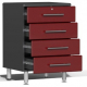 Ruby Red Wood 4-Drawer Base Cabinet