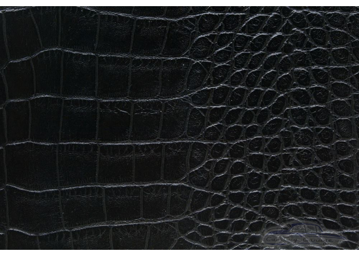 Custom Exotic Textured Leather Garage Stool