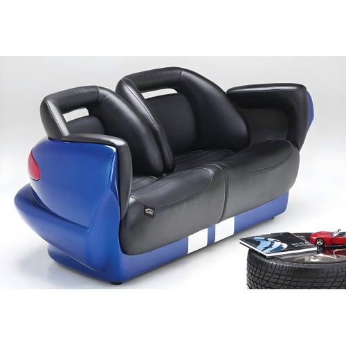 Blue Dodge Viper Couch 